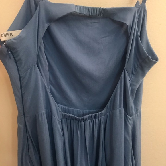 Open-back rayon mini dress - Picture 4 of 9